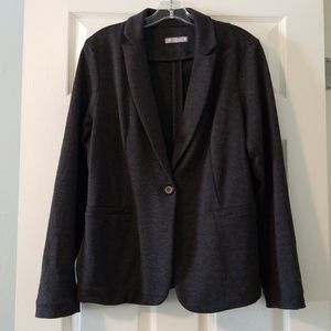 Soft single button blazer